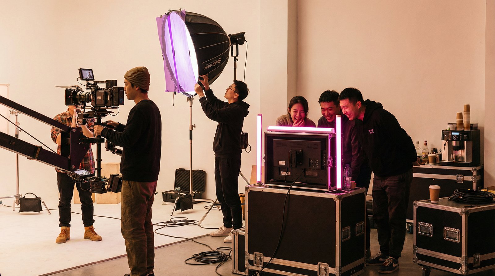 蜜芽原创微电影制作现场传媒